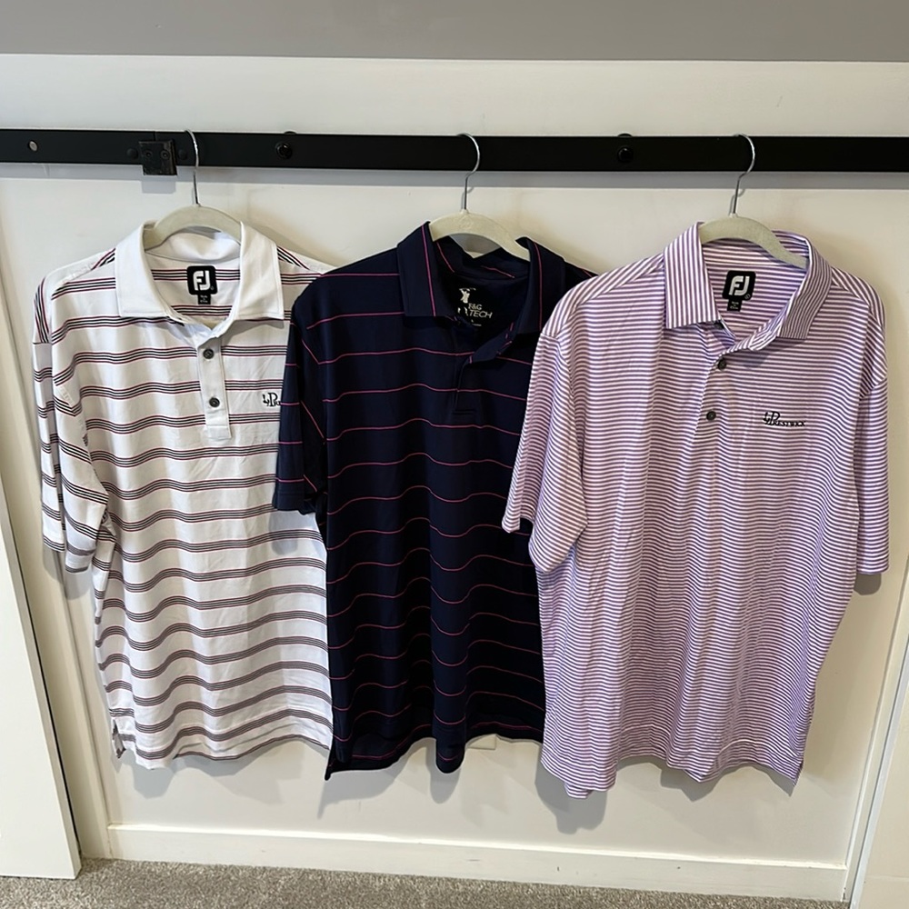 3 pack Men’s Golf Shirts